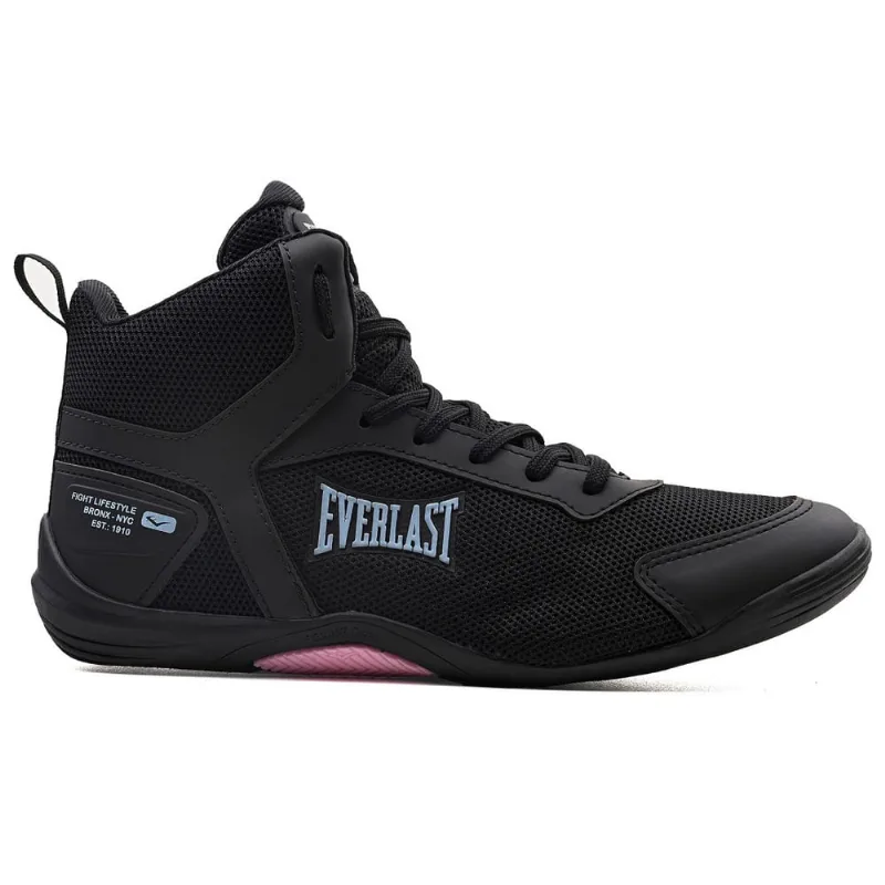 Tênis Everlast Edição Ring 3 - Preto/Azul/Rosa