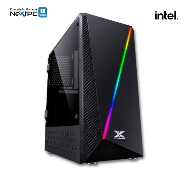 Computador Gamer Intel Core i7 8GB de Memória ssd 480GB Placa de Video Geforce 2GB Gabinete