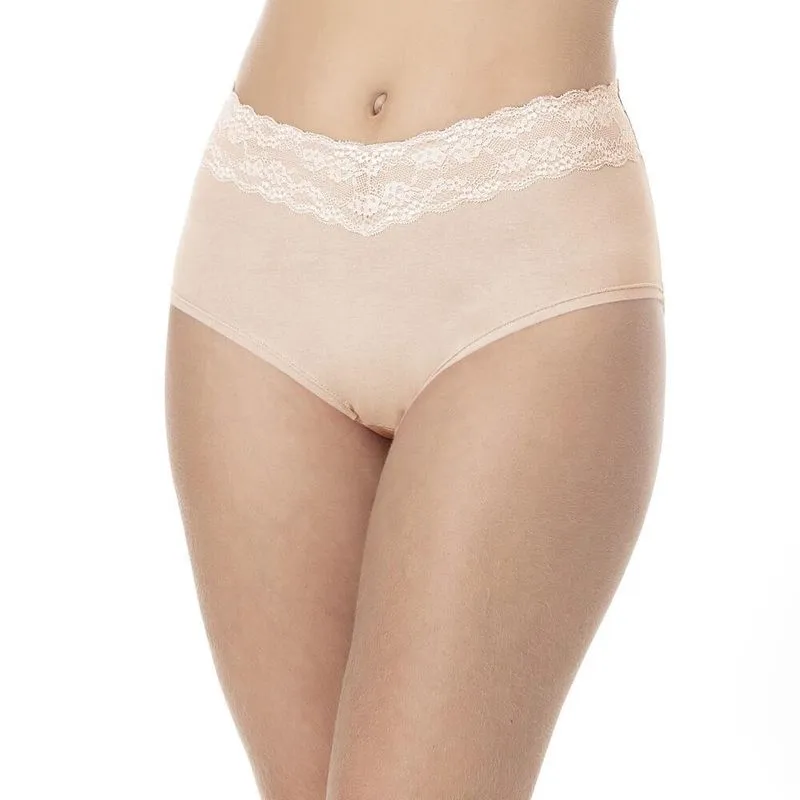 Calça Pós-Parto Love Secret 8012011 Algodão com Renda