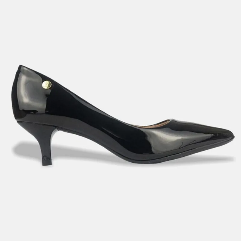 Sapato Scarpin Vizzano Bico Fino Verniz - 1122.828.13488 38 / Preto
