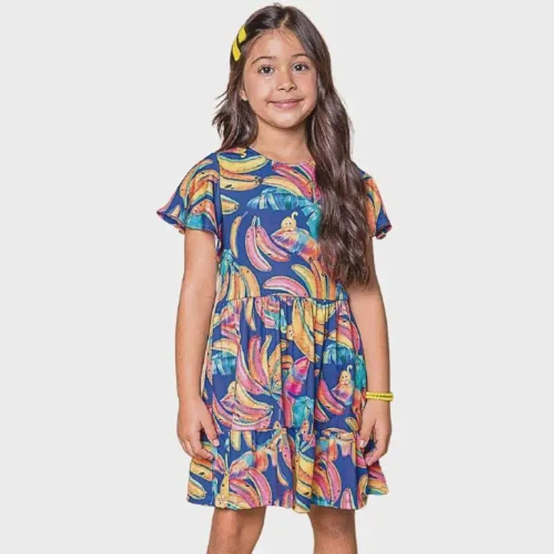 Vestido Infantil em Malha Fresh 49010 - Infant Flora