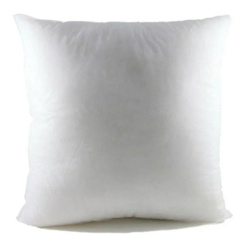 Refil Enchimento P/ Almofada 45x45 Fibra Silicone Siliconada Cor Branco