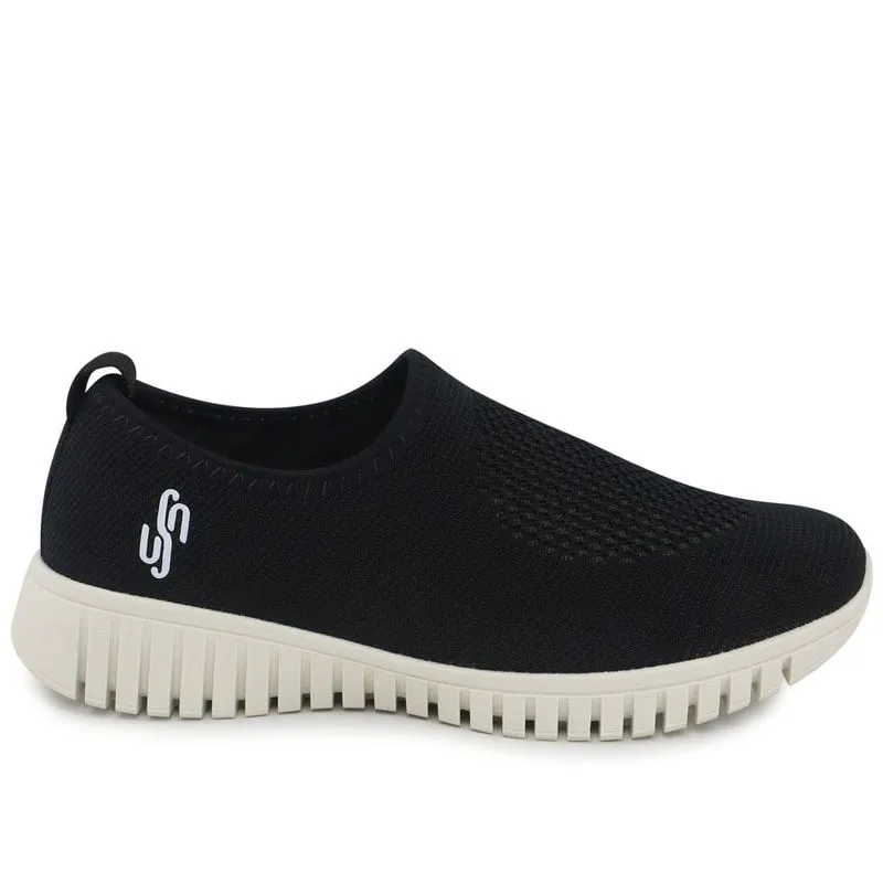 Tênis Slip On Preto Tricot Monograma 33