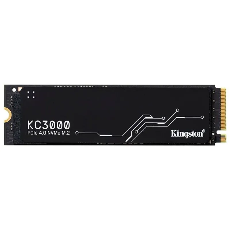 SSD Kingston KC3000 NVMe PCIe 4.0 4TB SKC3000D/4096G M.2 2280 Leitura 7000MB/s Interno Gamer PS5 PC