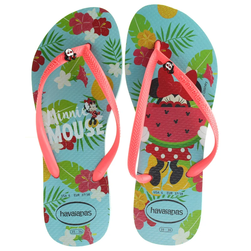 Havaianas Disney Kids Blue Flip-Flops 33/34
