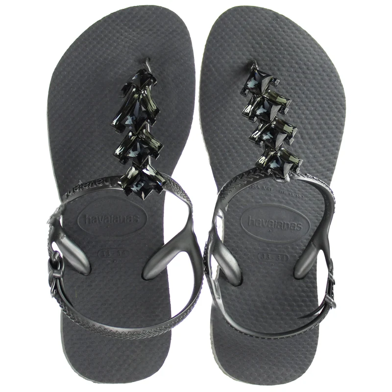 Havaianas Freedom Capri II Womens Grey Sandals 37/38