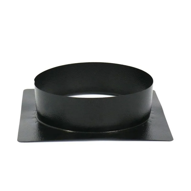 Adaptador Para Duto 12 Polegadas 40x40 Preto - Chaminé Forno