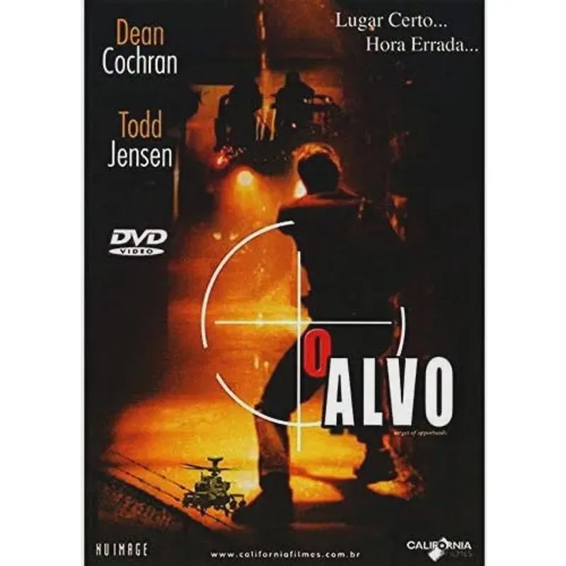 O alvo lugar certo hora errada dvd original lacrado