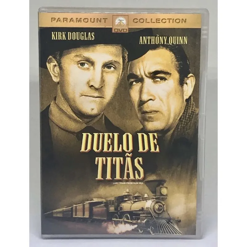 Dvd duelo de titãs - kirk douglas E anthony quinn