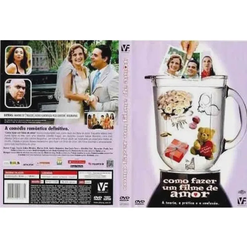 Como fazer um filme de amor dvd original lacrado