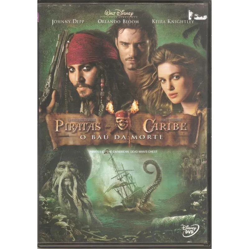 Dvd Piratas Do Caribe - O Baú Da Morte