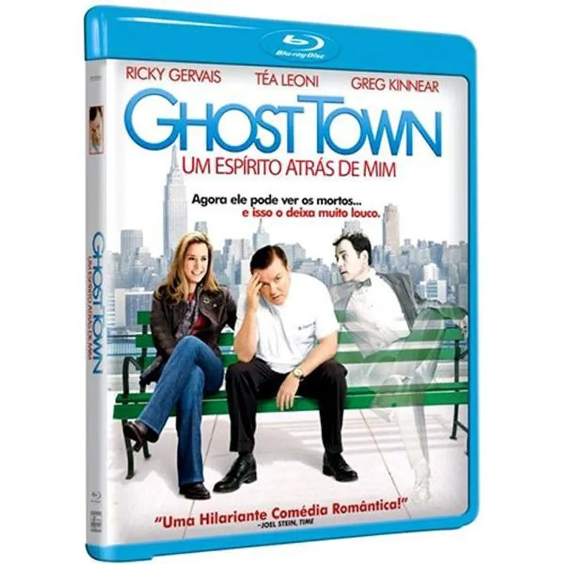 Blu-ray Ghost Town Um Espirito Atrás De Mim