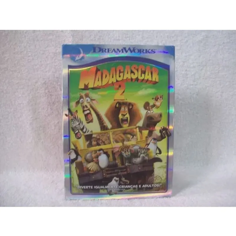 Madagascar com luva dvd original lacrado