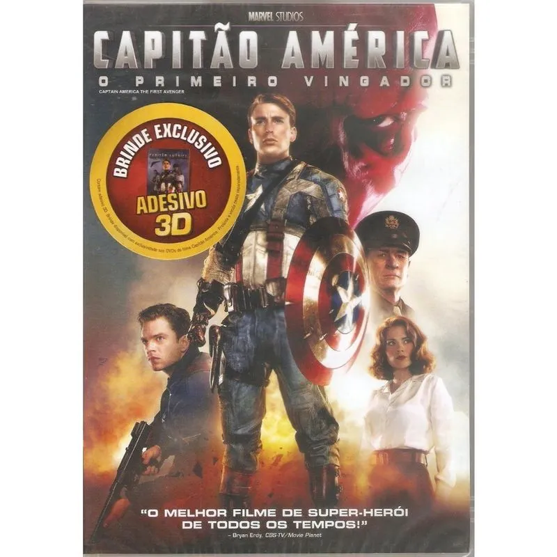 Dvd Capitão América - O Primeiro Vingador