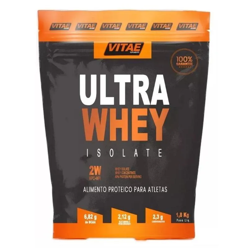 Ultra Whey Vitae 2W Isolado 1.8Kg - Chocolate