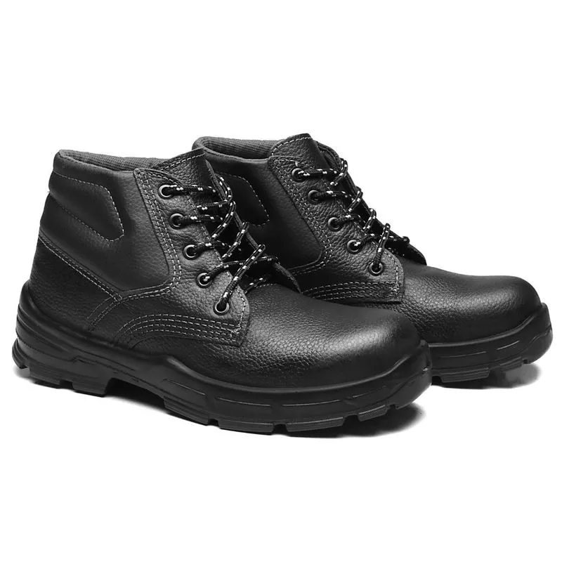 Bota Botina Masculina Segurança Epi Bracol Bico Aço 41