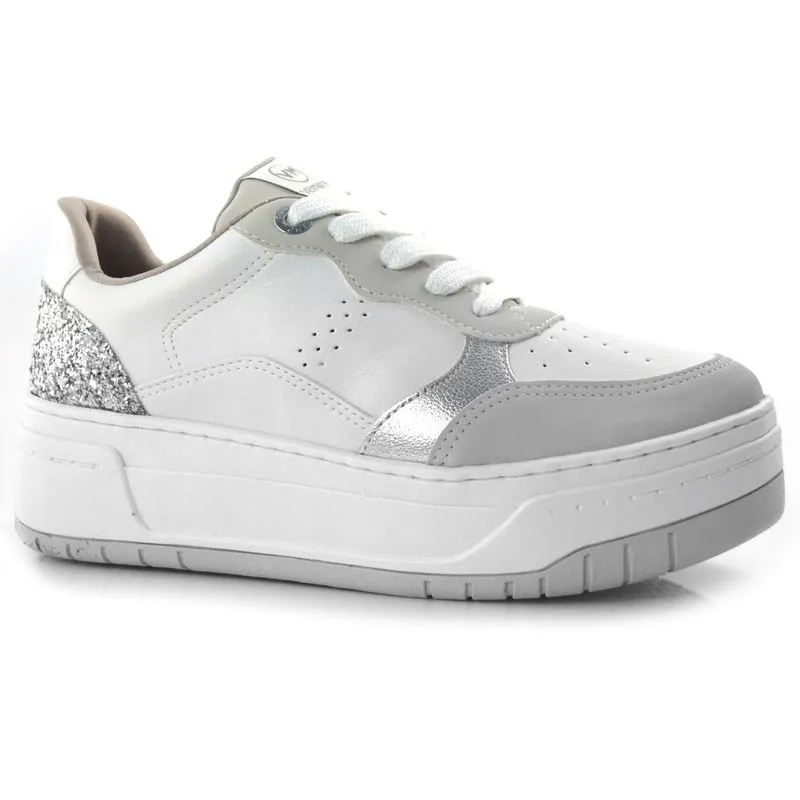 Tênis Casual Feminino Via Marte Branco 23-12503-05 39