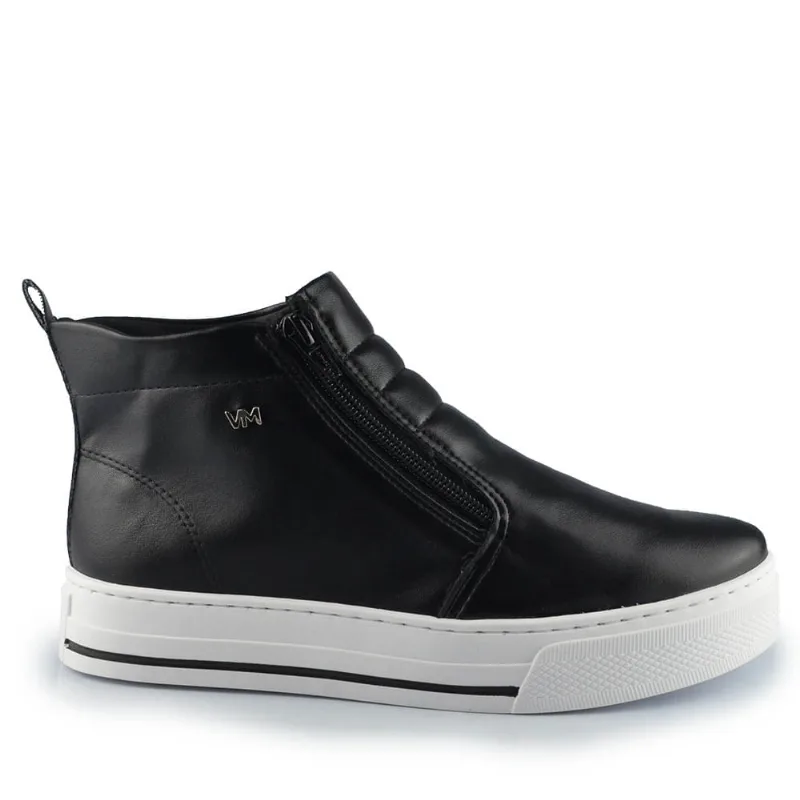 Tênis Casual Via Marte Feminino 030-002-02 NAPA PRETO 35