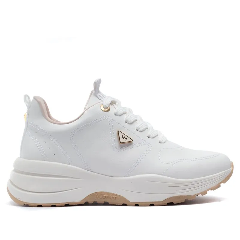 Tênis Feminino Via Marte em Napa com Microfuros Branco - 34
