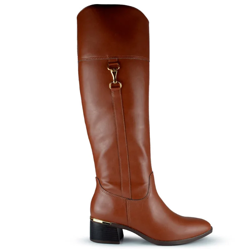 Bota Montaria Cano Longo Via marte Feminina 098-001-01 NP CASUAL TIRAMISU 36