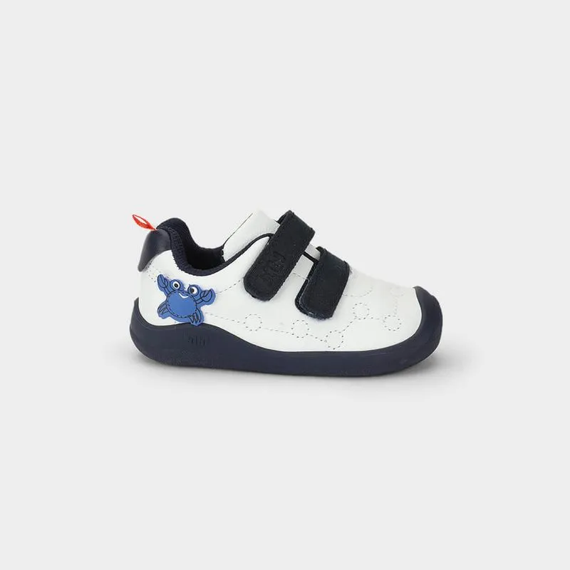 Tênis Infantil Bibi Fisioflex 5.0 Branco de Caranguejo 22