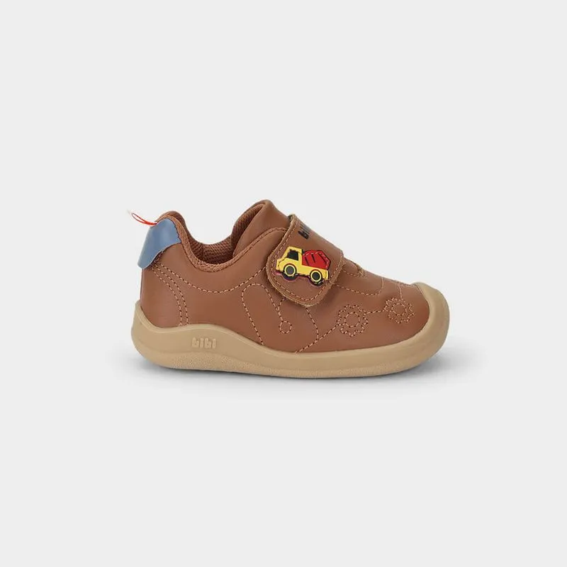 Tênis Infantil Bibi Fisioflex 5.0 Marrom de Caminhão 22