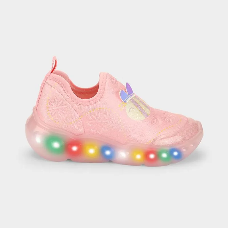 Tênis Infantil de Luz Bibi Roller Celebration 3.0 Rosa de Abelha 31