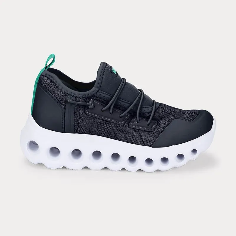 Tênis Infantil Bibi Roller Sport Azul Marinho com Verde 34