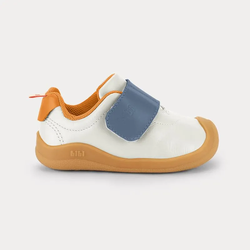 Tênis Infantil Bibi Fisioflex 5.0 Branco com Marrom 22