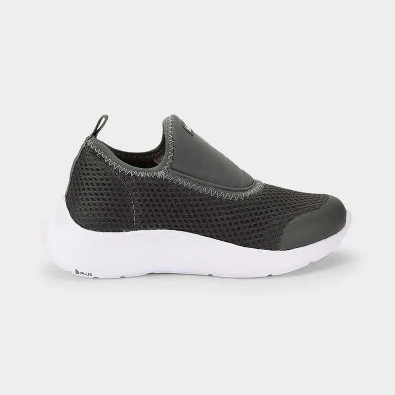 Tênis Infantil Bibi Action Cinza com Branco 26