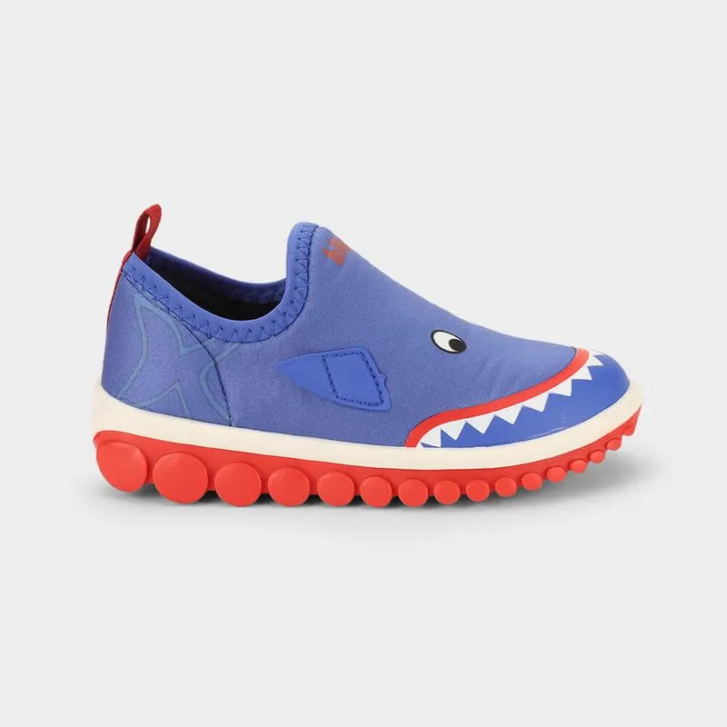 Tênis Infantil Bibi Roller 2.0 Azul de Tubarão 27