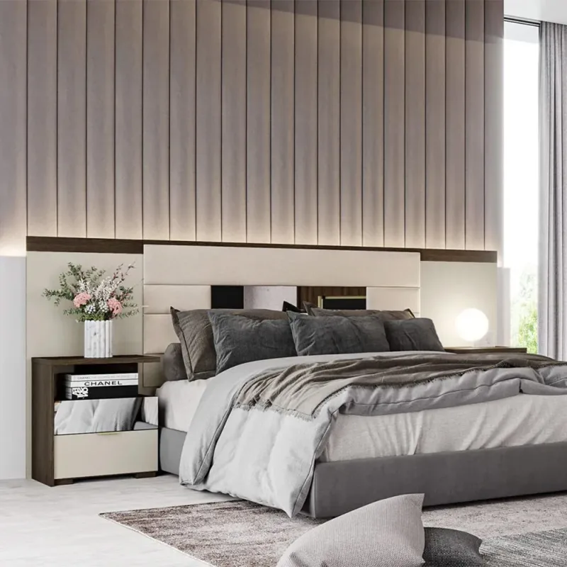 PAINEL CABECEIRA CASAL REGÊNCIA TAUARI/ OFF WHITE
