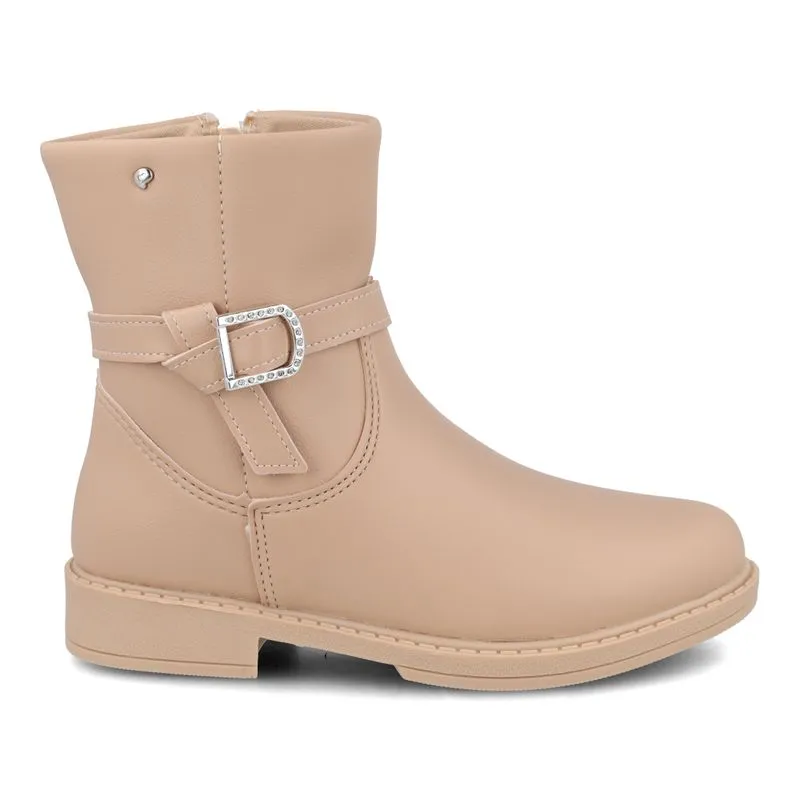 Bota Pampili Infantil Safira Bege 29