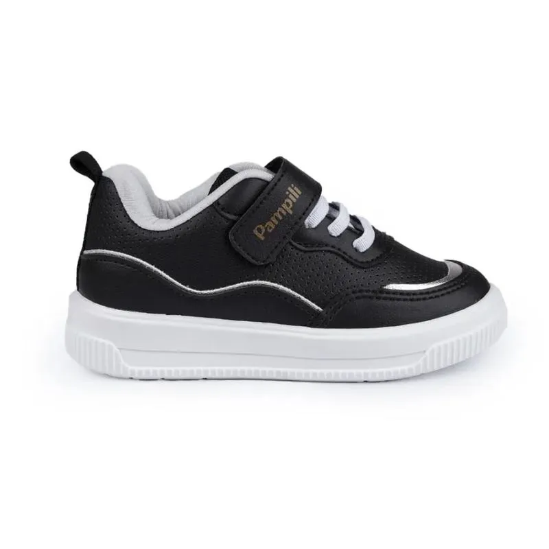 Tênis Casual Pampili Infantil Menina Preto 31