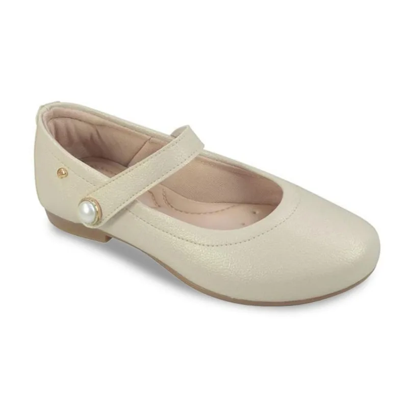 Sapatilha Pampili Pérola Infantil Off White 31