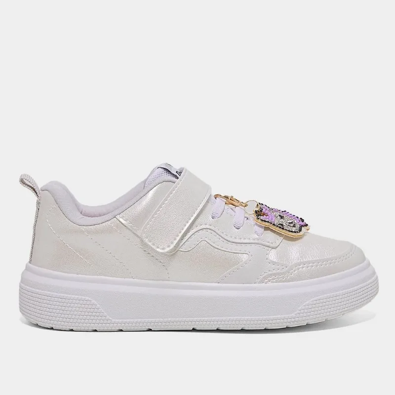 Tênis Infantil Pampili Casual Menina - Menina - Branco