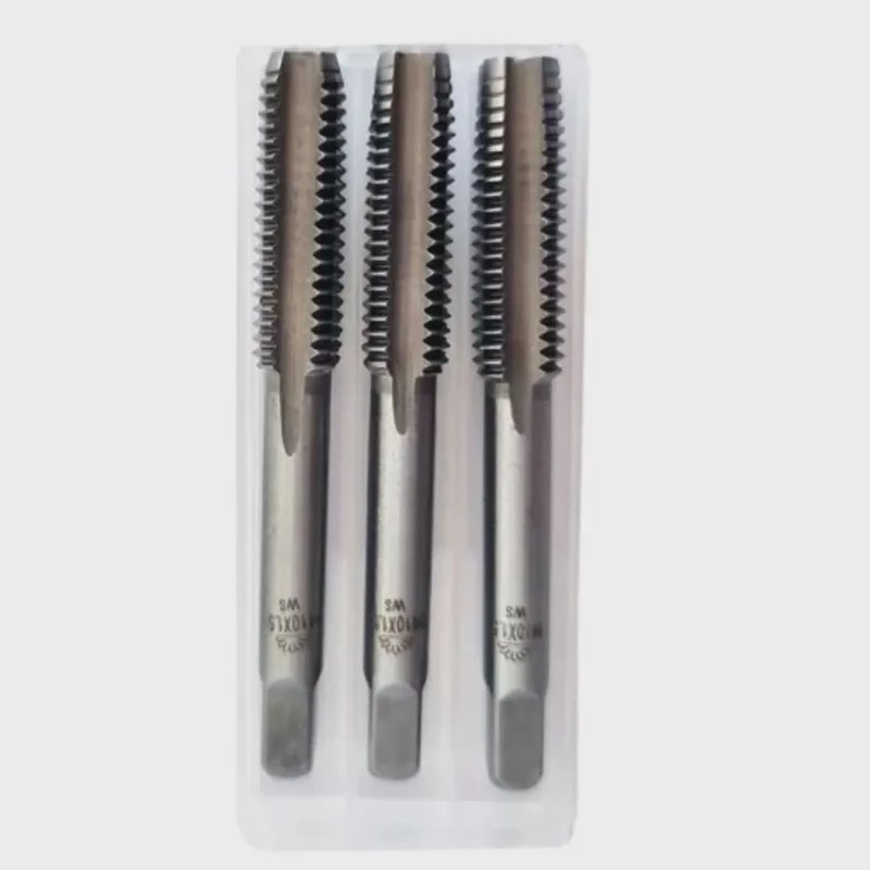 Macho Manual Aço Liga Ws Unc 3/8 X 24Mm - Jogo 3 Peças - Htom