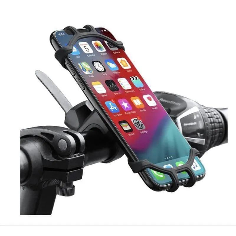 Suporte Universal De Moto E Bike De Silicone 360 Premium
