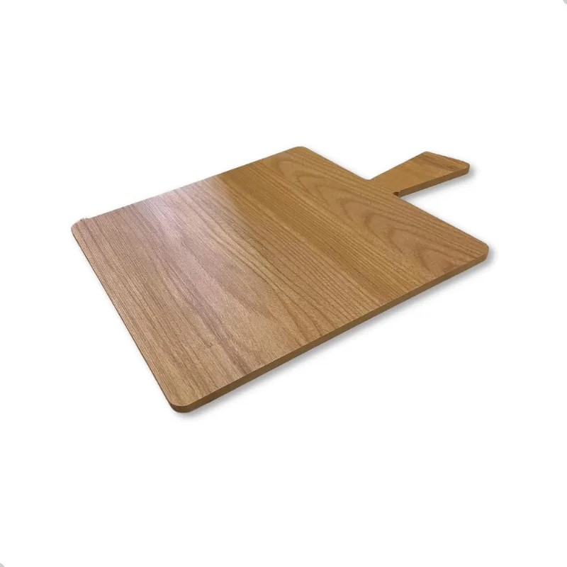 3 Tábuas Para Frios De Madeira Revestida Impermeável 40x40
