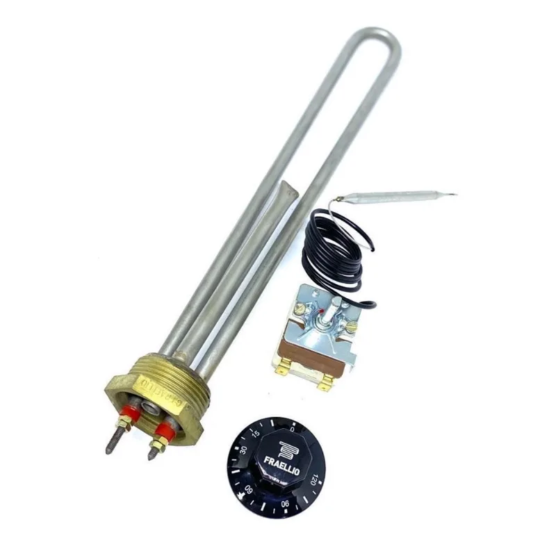 Resistência 3000W 220V Termostato 0 A 120C Aquecedor Boiler