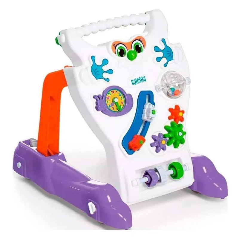 Andador Feliz Infantil Didático Ta Te Ti Branco