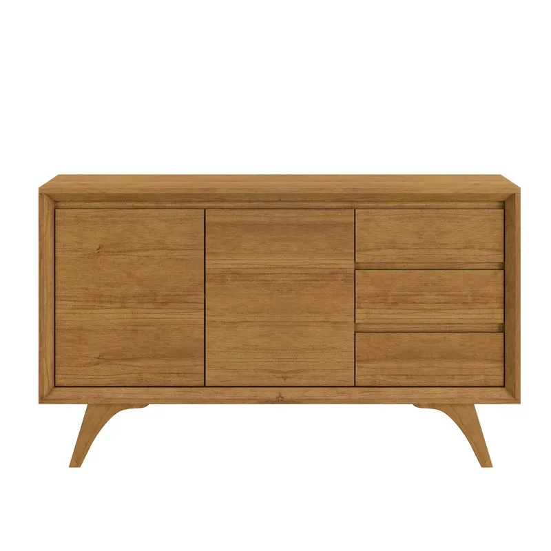 Buffet para Sala de Jantar 2 Portas Moderno - Vertex-Naturale - Mavau Móveis