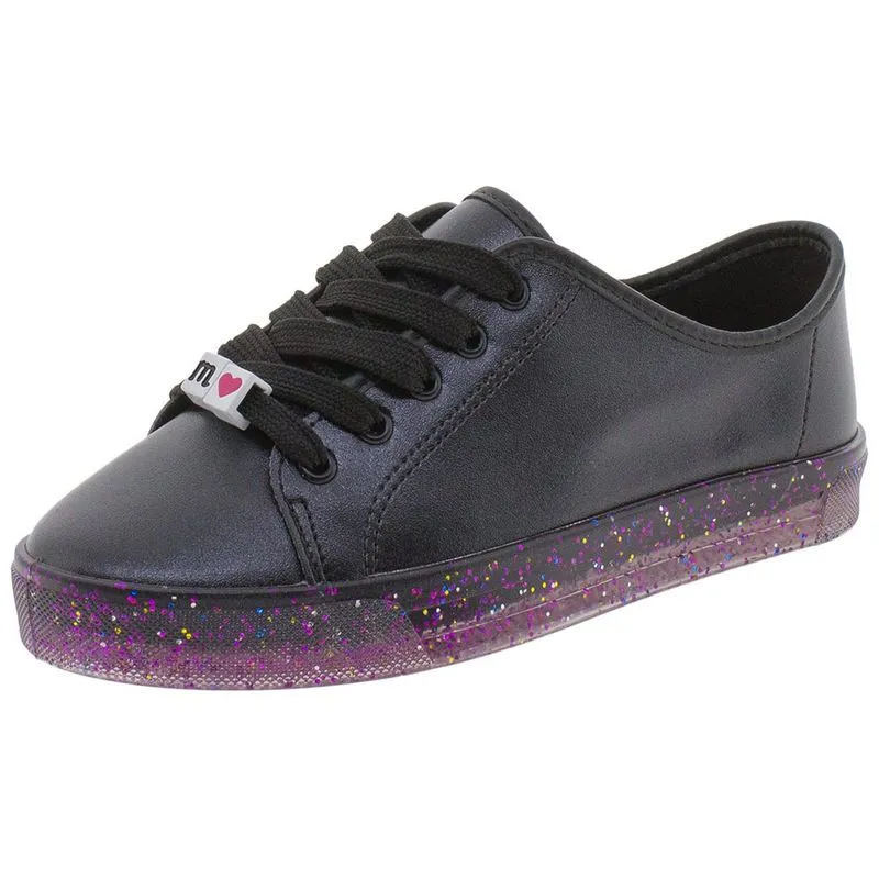 Tênis Infantil Feminino Molekinha - 2524507 PRETO 29