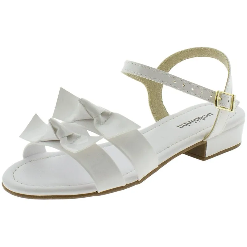 Sandália Infantil Feminina Molekinha - 2318108 BRANCO 30