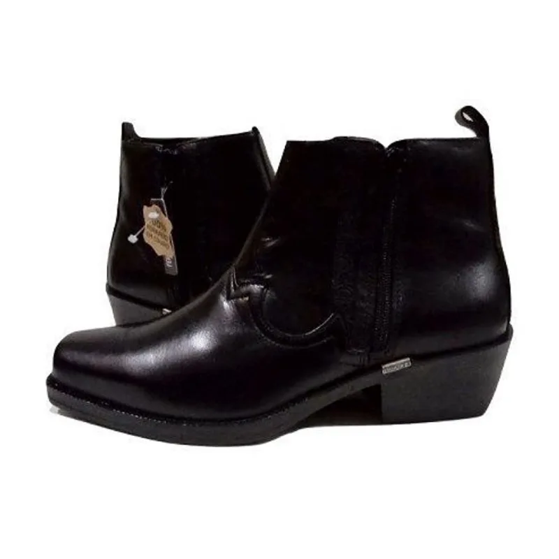Bota Ferracini Country Couro Preta Masculino
