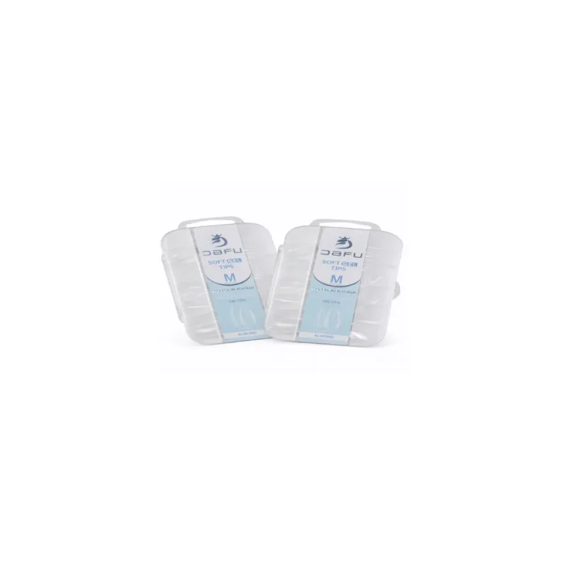 Unha Postiça Realista Solft Gel Almond Df-62 M Dafu