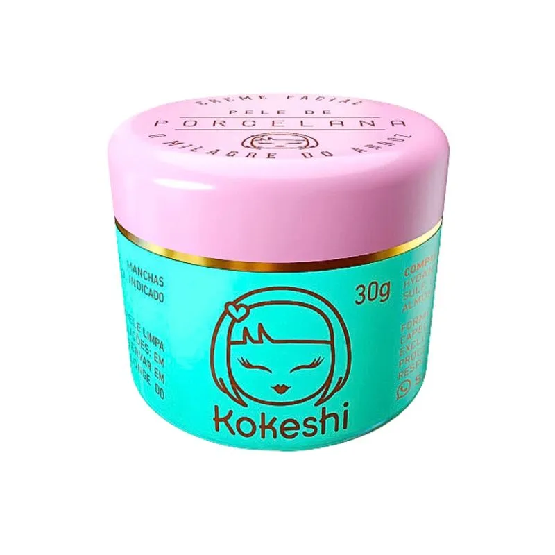 Creme Kokeshi Facial Pele de Porcelana 30g