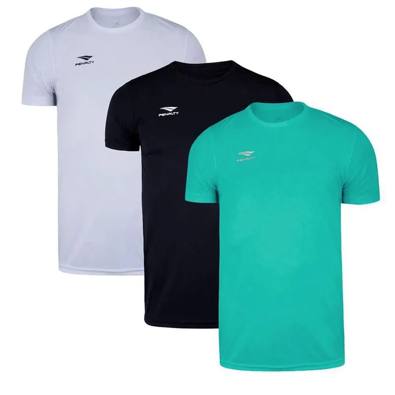Kit 3 Camisetas Penalty X Juvenil 14 / Verde