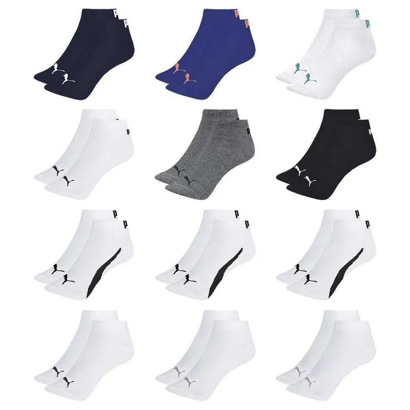 Kit 12 Pares De Meias Puma Sapatilha Esportiva Masculino
