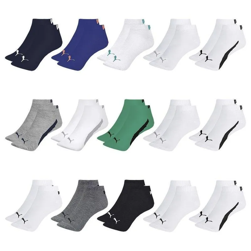 Kit 15 Pares De Meias Puma Sapatilha Esportiva Masculino